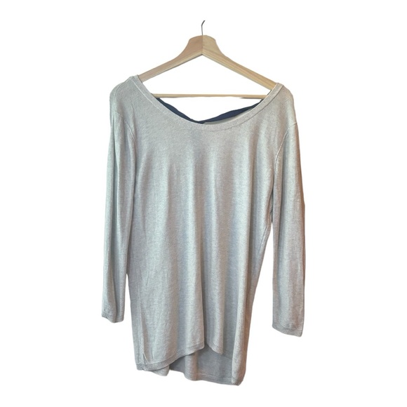 Babaton Aritzia Bailey Silk Casmere Knit long sleeved top XS - Picture 1 of 5